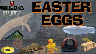 WoT Blitz Пасхалки [Easter Eggs]