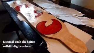 Bauanleitung für ein Longboard "Dr. Zoidboard" - How to make a longboard