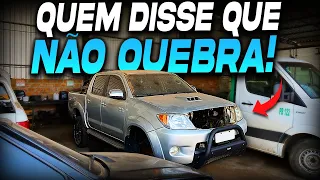 HILUX com BARULHO ESTRANHO no MOTOR! Barulho de Grilho, Castanhando, barulho forte no motor frio!