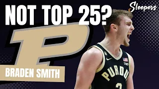 Braden Smith is the most underrated player college hoops after being left of the Big Ten Top 25 list