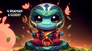 Dota 2 Auto Chess ~  4 Shaman 6 Gods?