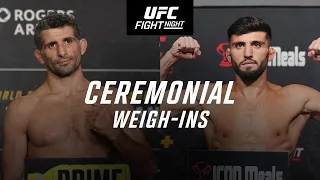 UFC Austin: Ceremonial Weigh-In