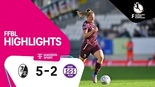 SC Freiburg - SGS Essen | Highlights FLYERALARM Frauen-Bundesliga 22/23