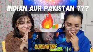 Indian Reaction on QUARANTINE - Young Stunners Reaction | Talha Anjum x Talhah Yunus x KR$NA