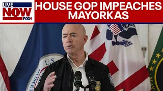 Alejandro Mayorkas impeached by House GOP over border crisis, final vote 214-213 | LiveNOW from FOX