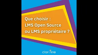 LMS open source ou propriétaire ?