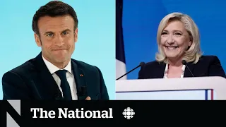 Macron, Le Pen headed for run-off vote to decide French presidential election