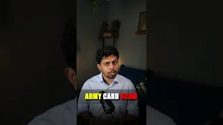 Do you know about this new army card Scam? #scam #finance