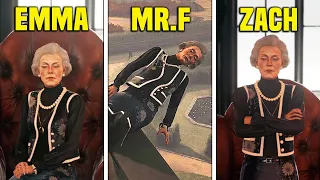 HITMAN 3 - Accuse Mr Fernsby/Zachary/Emma (All Choices)