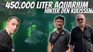 450.000 Liter Aquarium | Newt besucht Fred & mich in Deutschland | Vlog