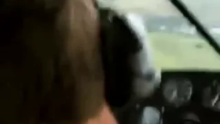 Airplane Prank - Pilot pretends to faint