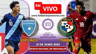 🔴 Dónde ver GUATEMALA VS PANAMÁ EN VIVO ONLINE | Premundial Sub 20 de Concacaf 2022
