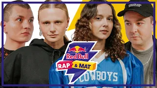 Rosalie. i asthma vs Brodka i 1988 | Rapowy quiz Red Bull Rap & Mat