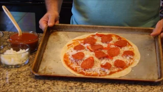 Easy Flour Tortilla Pizza Recipe - Easy Pizza Recipe