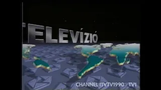 JRT TV Novi Sad - Hírek (news in Hungarian) Intro (1989 - 1992)