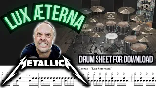 Metallica - Lux Aeterna (DRUM TRACK / SHEET / MIDI)