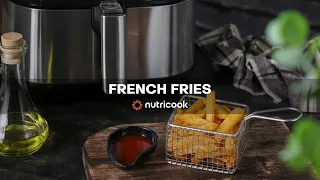 French Fries | Made in the Nutricook Air Fryer 2 | Air Fryer Recipes | Nutricook Air Fryer #recipe