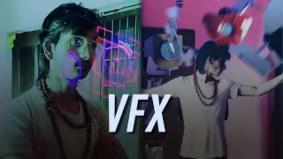 I tried to transform myself into iron man || using VFX || #vfx