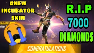 New Blood Moon Incubator  I Got New Golden Samurai Bundle | Free Fire New Event 😭