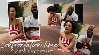 NO Gift from my husband | Confrontation Time | Couples Tag