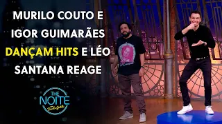 Léo Santana tentou adivinhar as músicas que Murilo e Igor Guimarães dançaram | The Noite (15/06/23)