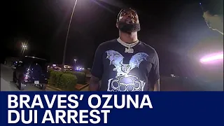 Bodycam video shows Atlanta Braves' Marcell Ozuna DUI arrest