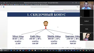 Маркетинг план компании M International