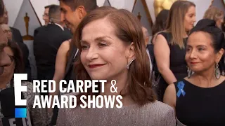 Isabelle Huppert on Shocked Faces When Winning Awards | E! Red Carpet & Award Shows