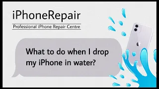 What to do when I drop my iPhone in water? - iPhone Repair Subang Jaya SS15