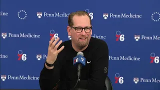 Joel Embiid returns from injury • 76ers beat Magic “there was no swelling and no damage” -Nick Nurse