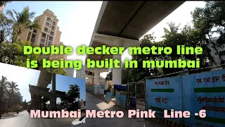 Mumbai Metro Line 6 | Pink Line Metro Mumbai| Swami samarth nagar lokhandwala metro station