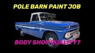 DIY POLE BARN PAINT JOB!!!