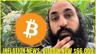 BITCOIN PUMPED ABOVE $66,000 ON CPI INFLATION DATA, I THINK IT'S A TRAP, HERE'S WHY ⚠