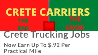 Crete Carriers The Good And The Bad #trucking