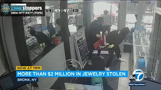 More than $2 million in jewelry stolen from New York store in smash-and-grab | ABC7