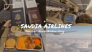 Saudia Airlines - Manila to Riyadh, Saudi Arabia Layover