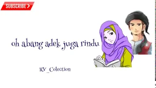 oh abang adek juga rindu jawaban oi adek berjilbab ungu