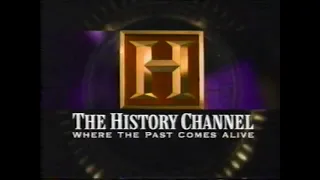 The History Channel primetime lineup bumper & website promo, 2001