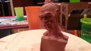 Kung Fu master sculpt