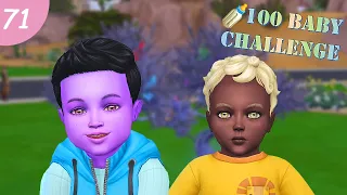 A Ghost Delivers a VAMPIRE'S Baby | The Sims 4 | 100 Baby Challenge #71