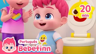 Bem-Vindo à Festa na Privada | +Completo | Música infantil | Bebefinn em Português- Canções Infantis