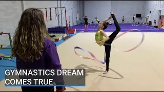 Gymnastics helping Ukrainian refugee find rhythm in Ireland