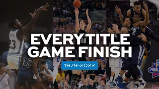 Final seconds from every March Madness men’s title game since 1979