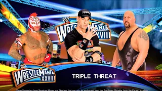 John Cena vs Rey Mysterio vs Big Show | Triple Threat Match | WWE 2K23 | Ultra Realistic RTX 4090