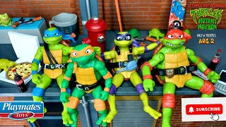 They're Heeeere!! Teenage Mutant Ninja Turtles |MUTANT MAYHEM | 4 Figure Unboxing & Review