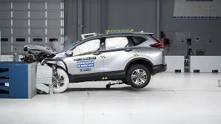 2021 Honda CR-V updated moderate overlap front IIHS crash test