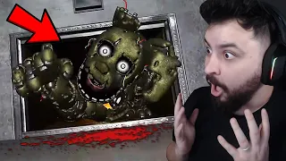 SE VOCÊ VER O SPRINGTRAP E O DREADBEAR JUNTOS, FUJA.. - The Glitched Attraction (FNAF Game) *Sala 3*