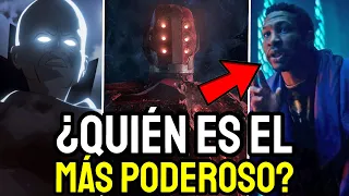 Explicación NIVELES DE PODER del multiverso | Kang, Celestiales, Strange, Vigilante, Ultrón, Wanda