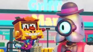 Griff & Barley's Shop War - Brawl Stars 3D Animation