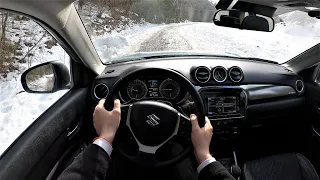 Suzuki Vitara GLX AWD 140HP - Off-Road POV Test Drive. Solid off-roader!